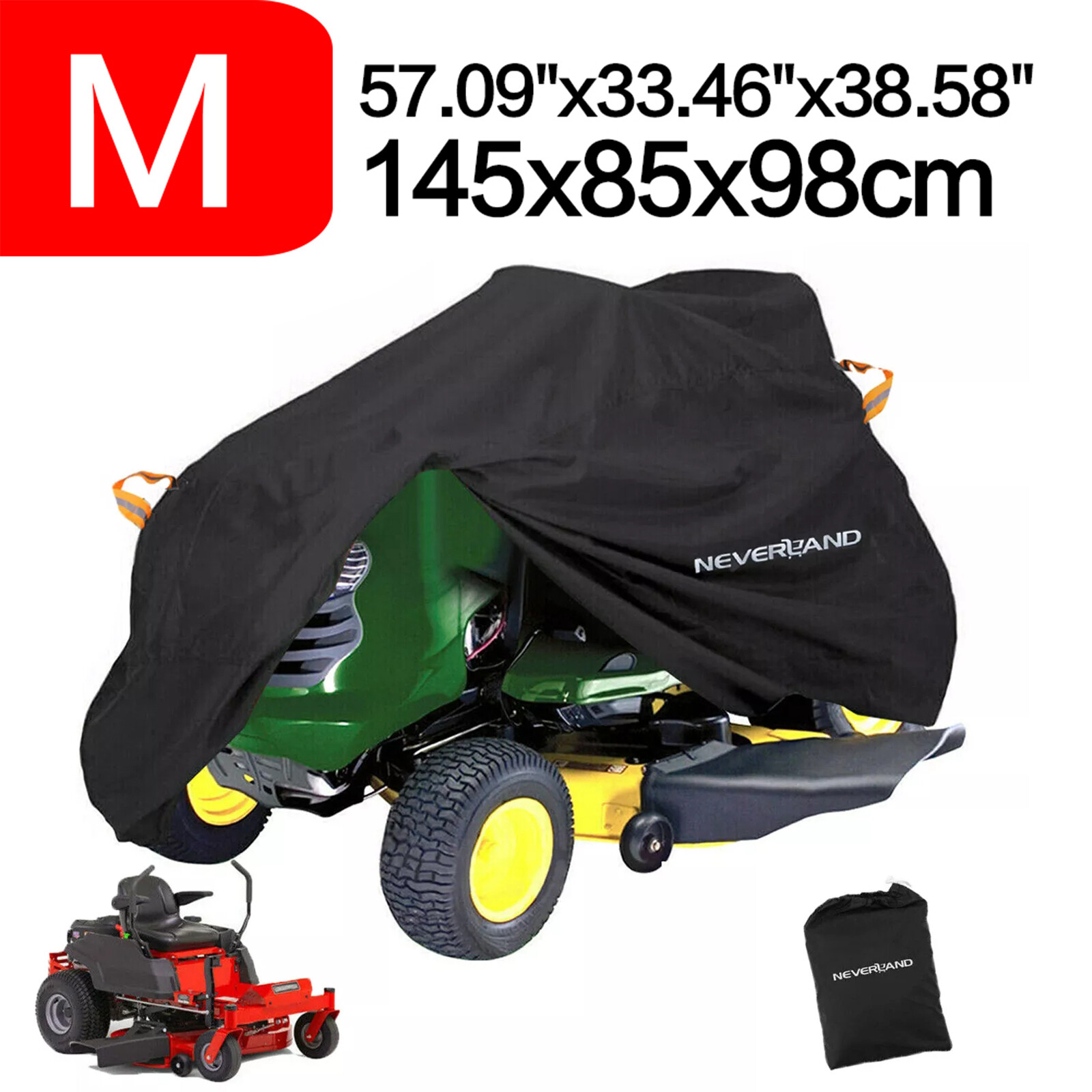 Riding Mower Lawn Tractor Cover Waterproof Protection 57'' 78'' 82'' 86'' 100'' gallery