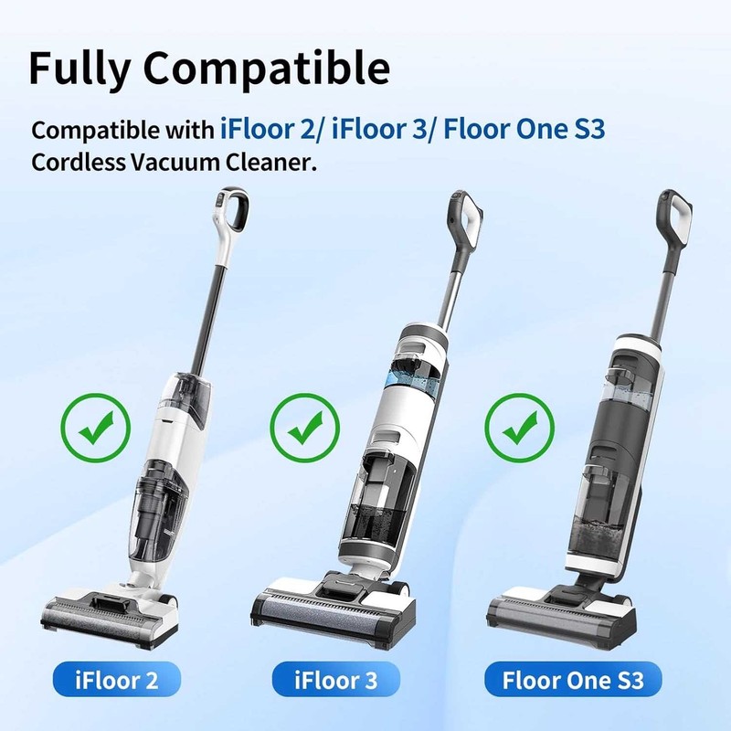 2-Pack Roller Brushes for Tineco Floor ONE S3 & iFloor 3 Cleaners gallery