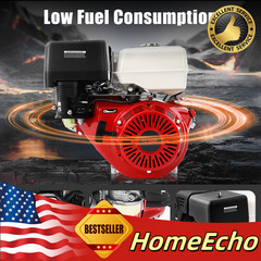 420 CC 15 Hp 4-stroke Gasoline Engine Horizontal Motor Cable Start 9700w