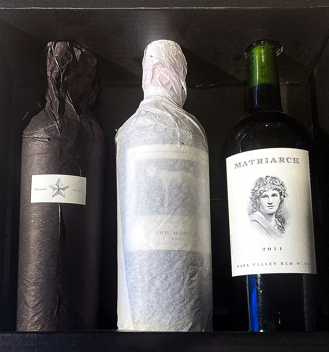• HARLAN ESTATE Mixed CASE 2009- 2011 • HARLAN EST, MATRIARCH & MASCOT • Rare! • gallery