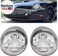 Pair Headlights Compatible with 2003-2005 Ford Thunderbird Replacement for 5W6Z1 gallery