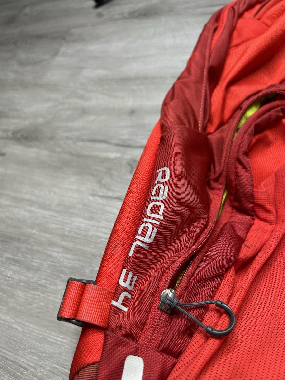 Osprey Radial 34 Backpack Red Commuter 3