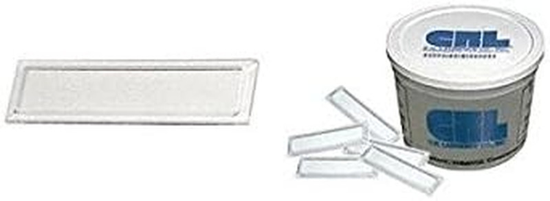 CRL FP88BX Clear Showcase Finger Pulls - 100 Pack for Easy Access gallery