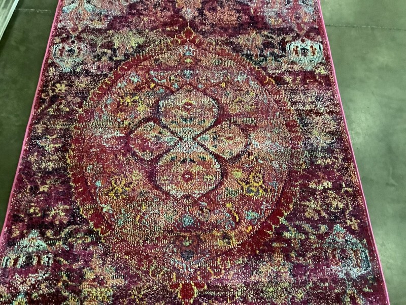 FUCHSIA / PURPLE 4'-0" x 6'-0" Back Stain Rug Reduced Price 1172674461 CRS512S-4 gallery