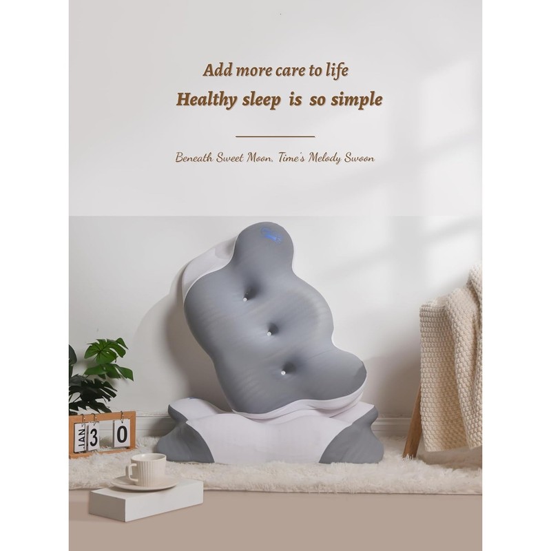 Cloud Contour Memory Foam Pillow,Ergonomic Design for Reducing Snoring gallery