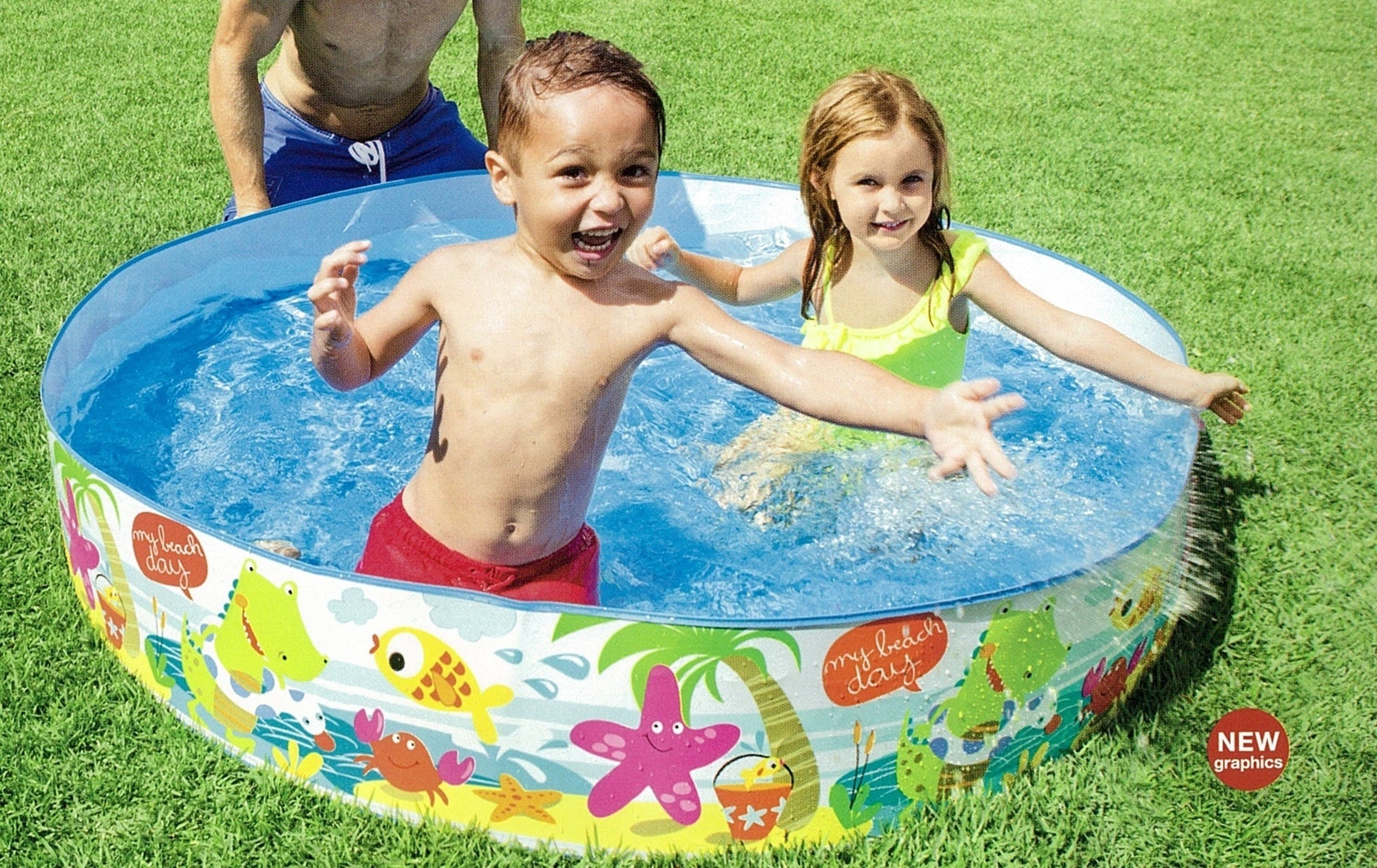 Intex Snorkel Buddies Snapset Pool - 5'X10" (Style May Vary) gallery
