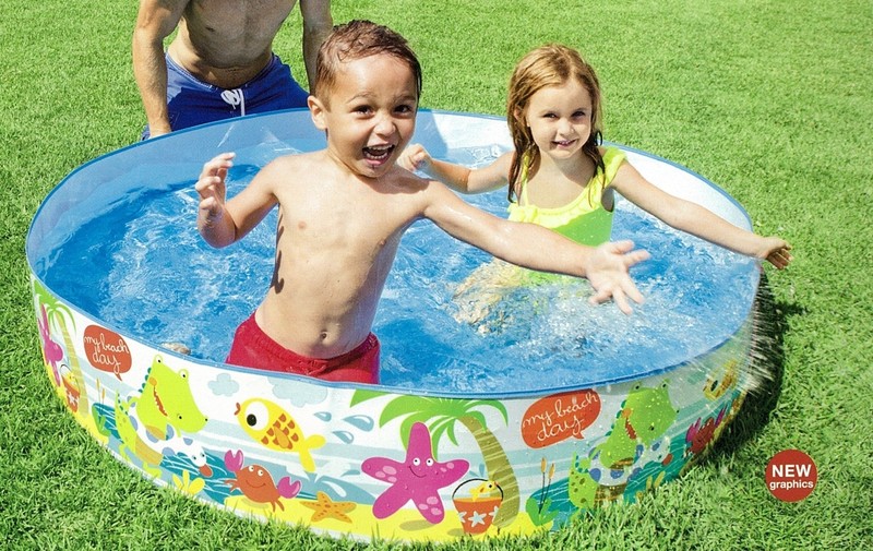 Intex Snorkel Buddies Snapset Pool - 5'X10" (Style May Vary) gallery