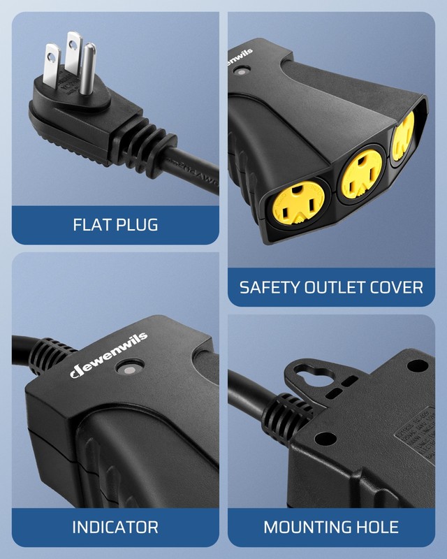 DEWENWILS Wireless Remote Control Electrical Outlet Switch for Christmas Lights gallery