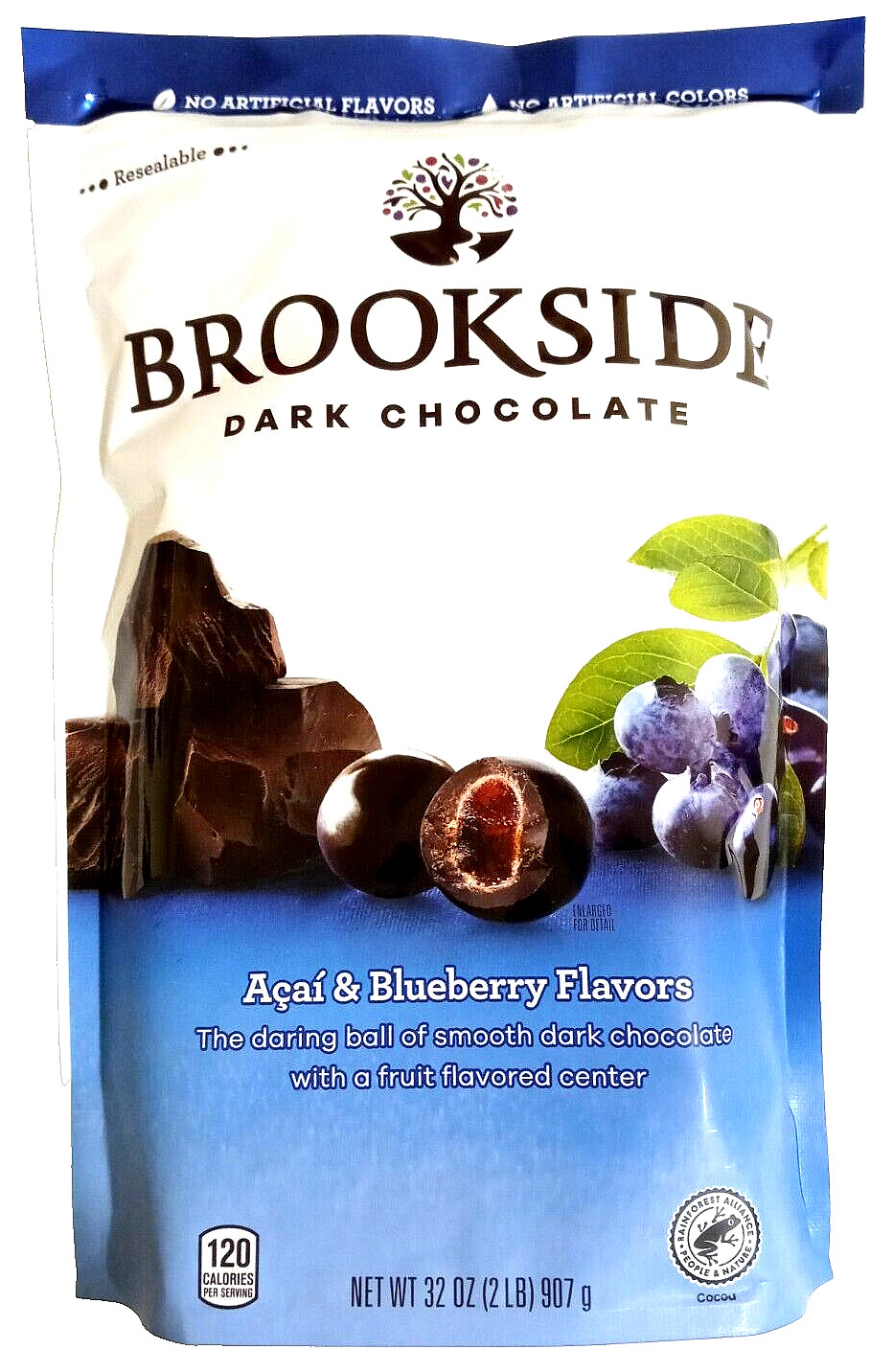 Brookside Dark Chocolate Acai & Blueberry Flavors EXP 02/2025 gallery