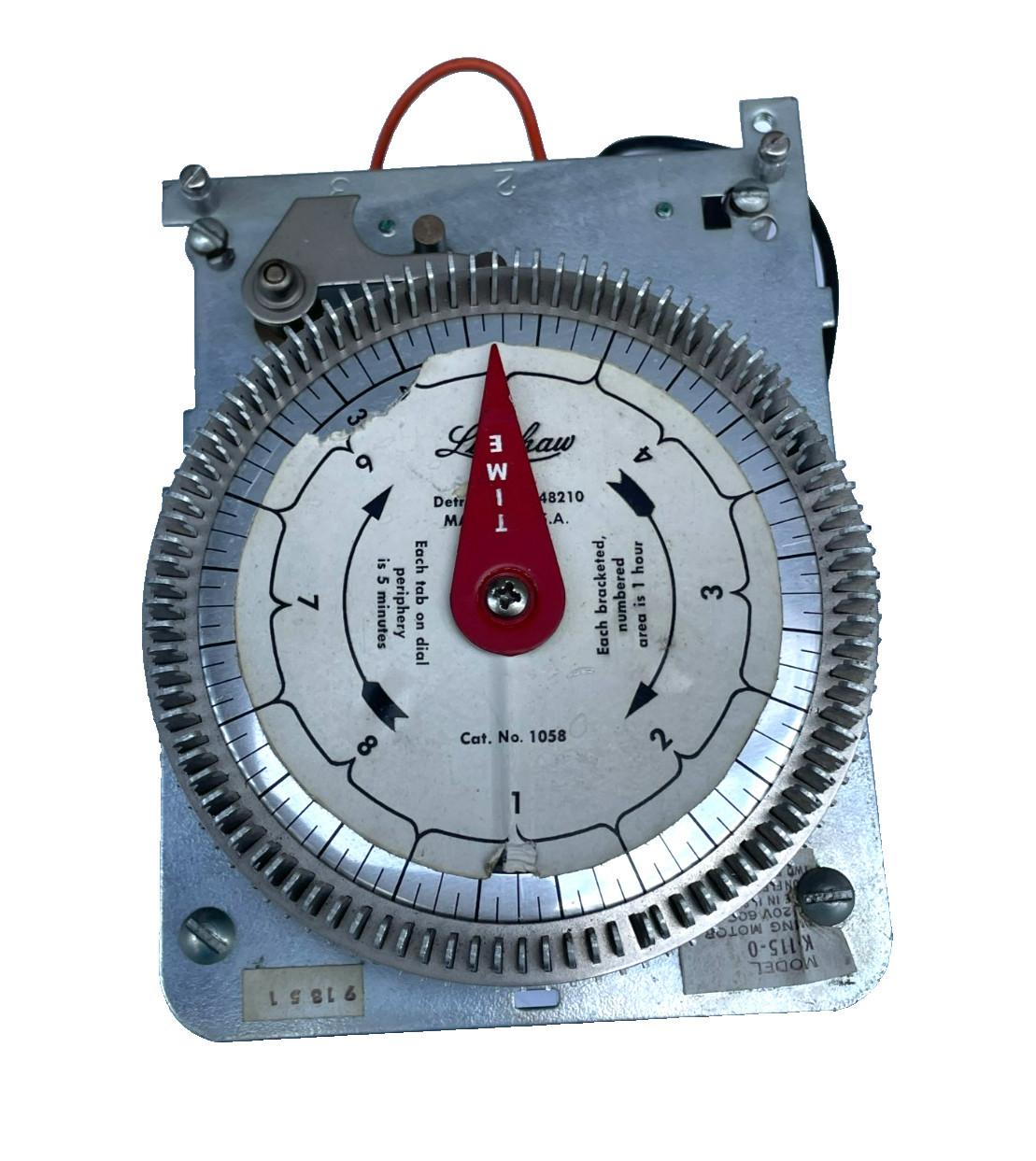 PARAGON Timing Motor Model K-115-0 120 V 60C, Made in USA gallery