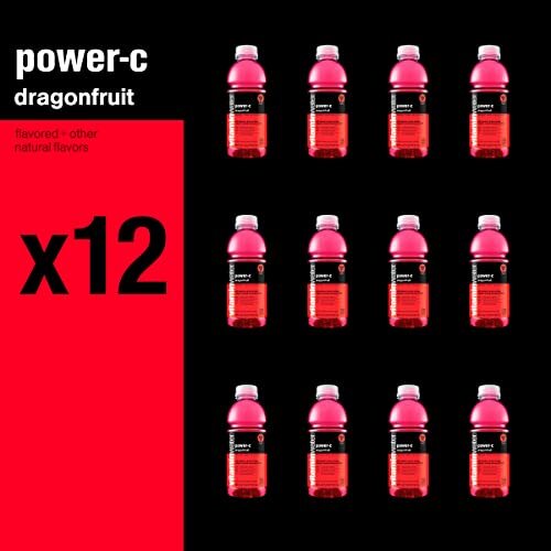 vitaminwater power-c electrolyte enhanced water w/ vitamins dragonfruit drink... gallery