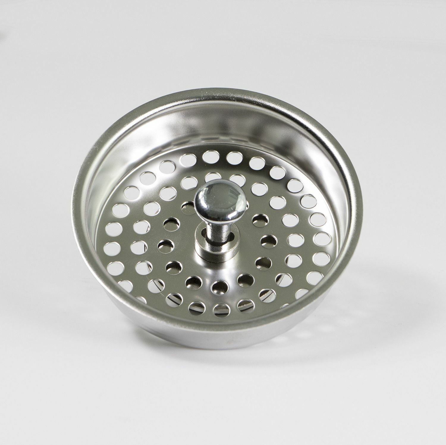 KOHLER Style Kitchen Sink 3.5" Stainless Steel Basket Strainer / Drain Stopper gallery