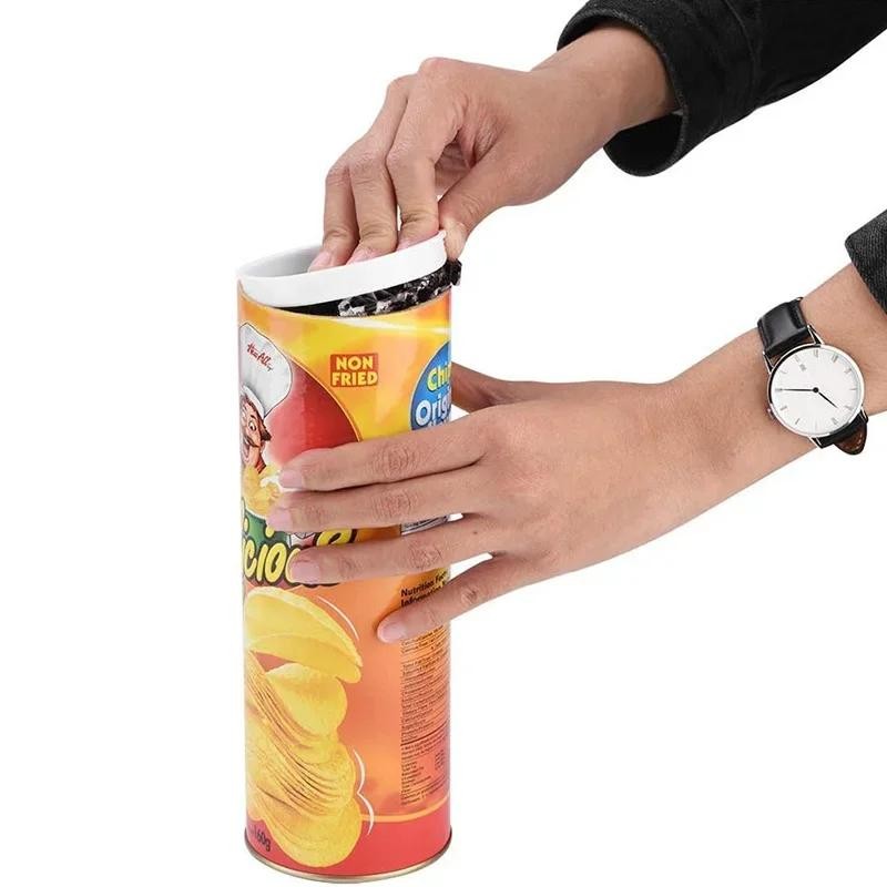 Spring Snake in a Can Prank Toy Potato Chip Jump Scare Gag Gift April Fools Joke gallery