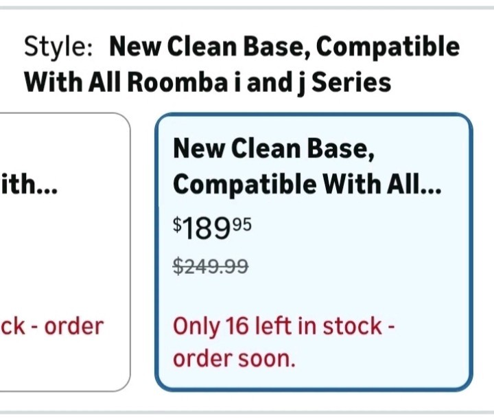 iRobot Clean Base Automatic Dirt Disposal for Roomba – Seamless Self-Emptying... gallery