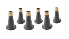 6 Pack Plastic Bed Frame Feet That Replace Wheels on Bed Frame for Stationary