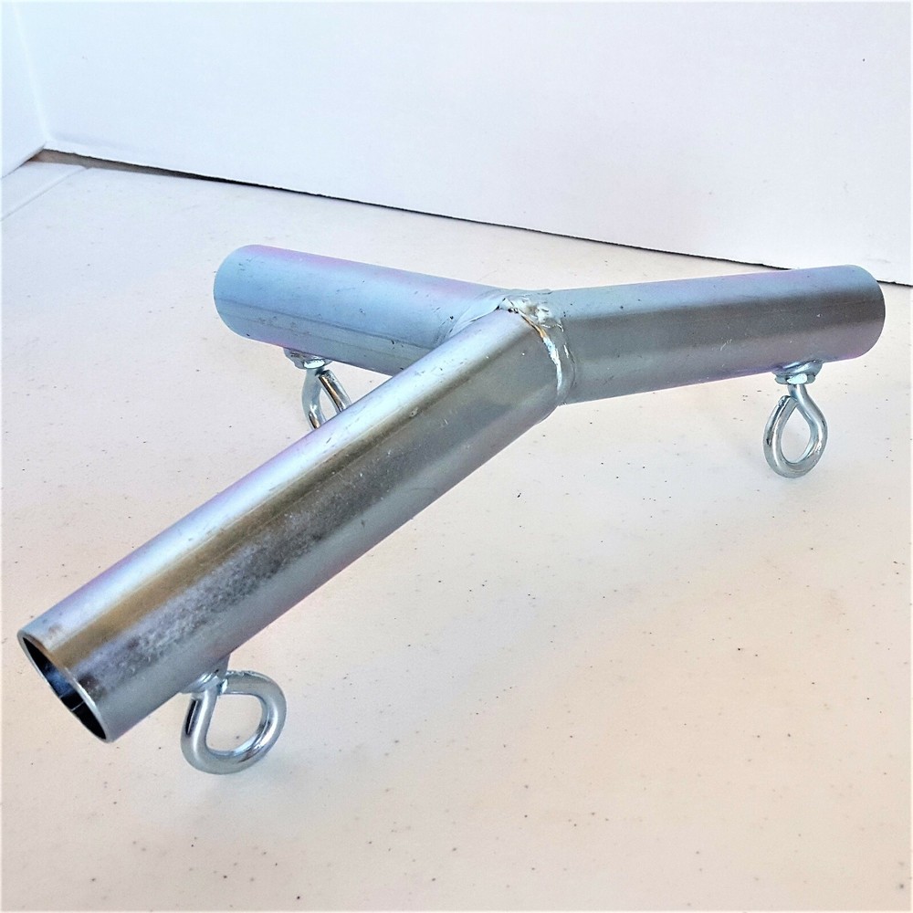 3 Way Top End Down Angle Low Peak Canopy Fitting Carport Garden (P3E) 1" pipe