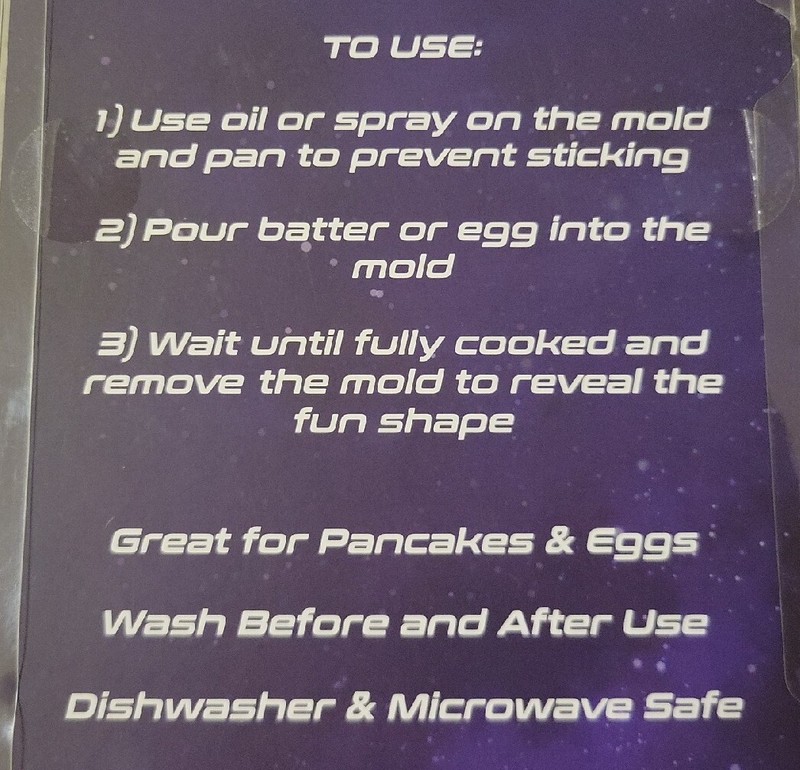 Disney Buzz Lightyear 3 pack Breakfast Silicone Molds NWT gallery