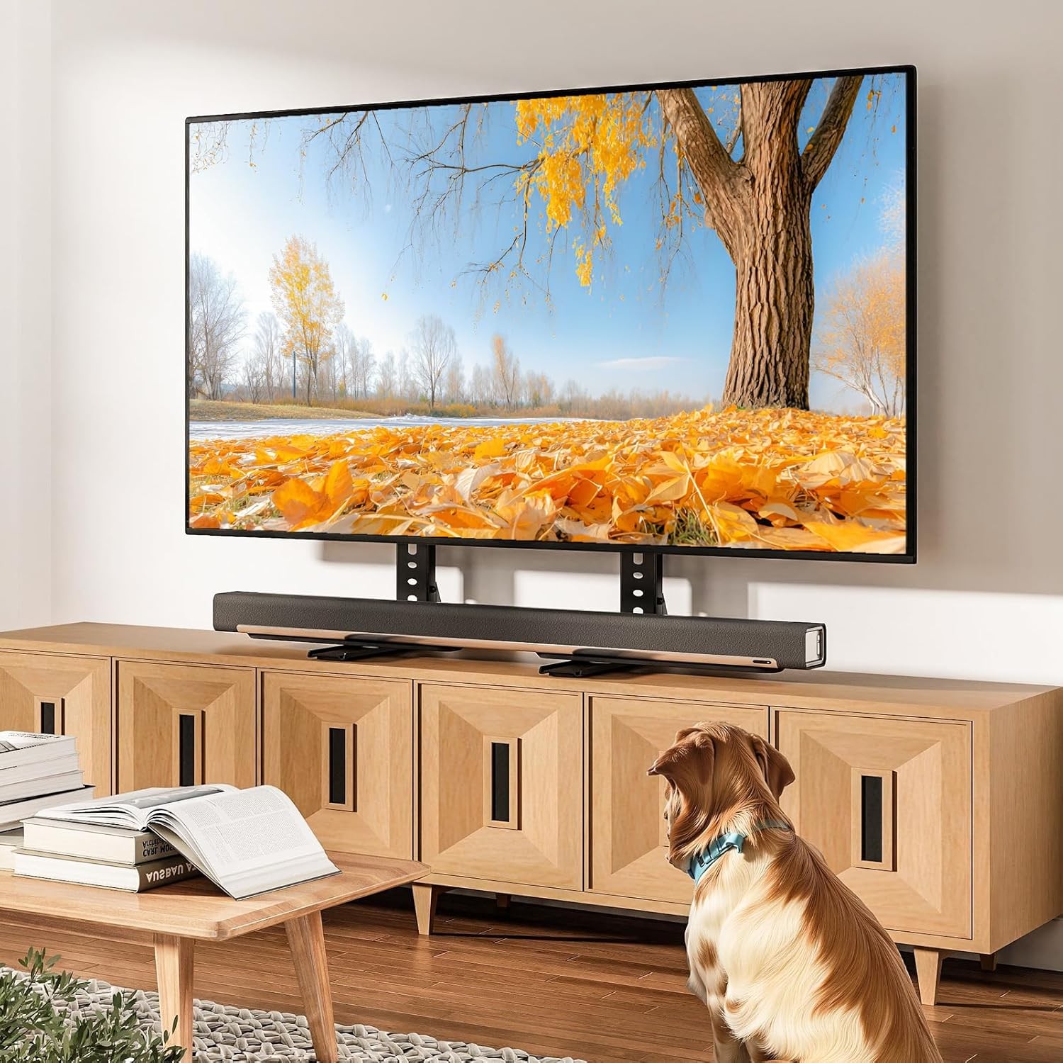 TAVR Universal Table Top TV Stand Mount, TV Legs for Most 20-75 Inch TVs, Rep... gallery