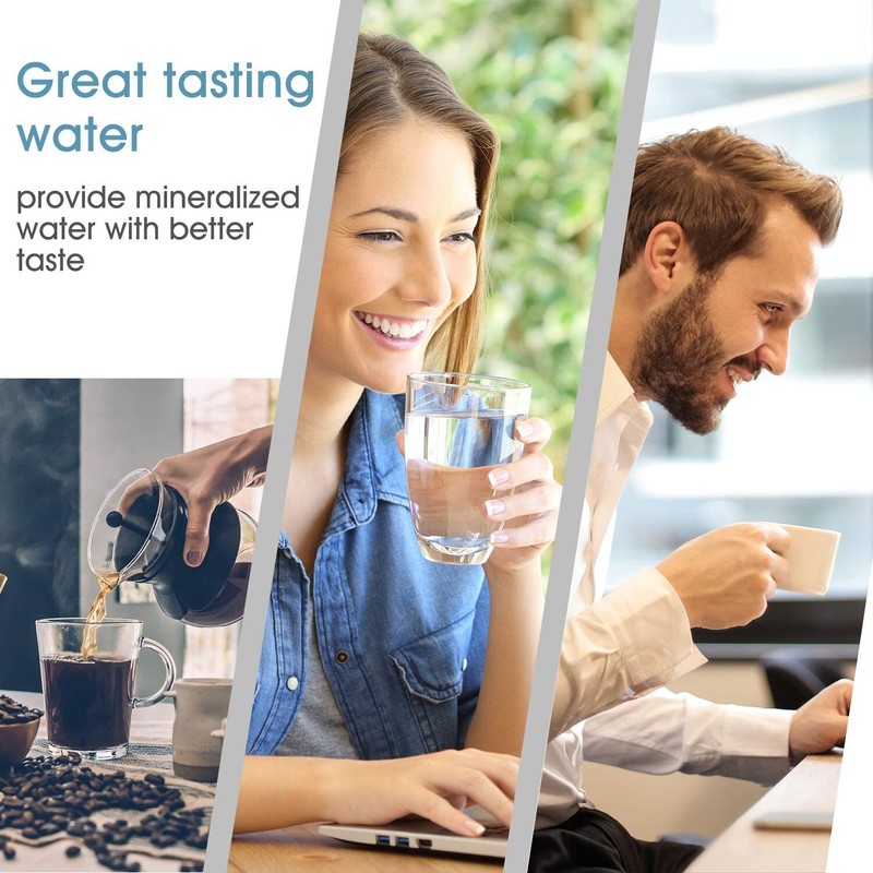 1-10 Pack Alkaline Water Filter pH+ Replacement 4-Layer 1/4" Quick Connect 10x2" gallery