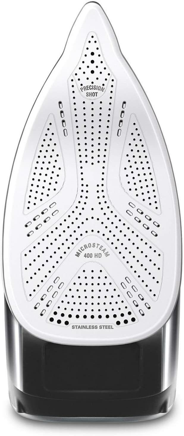 Rowenta DW8260 Pro Master 1750 Watt X-CEL Steam Iron-400 Hole HD Sole Plate gallery