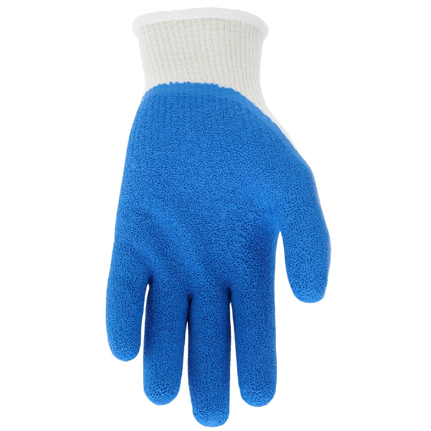 MCR SAFETY FLEX TUFF RUBBER PALM COATED WORK GLOVES BLUE, GENERAL PURPOSE 12/PR gallery
