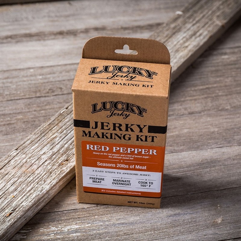 Lucky Jerky DIY Red Pepper Jerky Making Kit 12 Oz Box for 20 lbs of Meat 7005 gallery