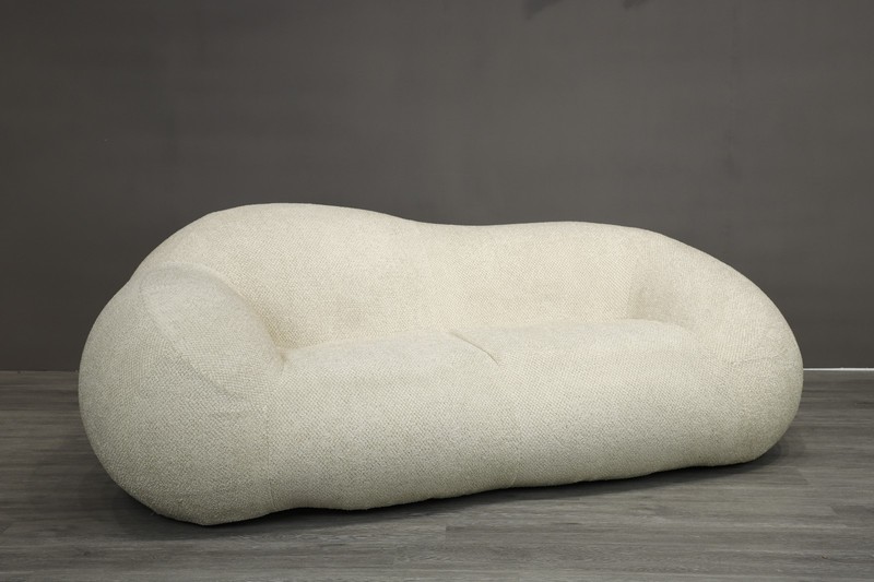 Cat Scratch Boucle 3-Seater Inflatable Sofa 91"x57"x33" Cloud Couch Living Room gallery