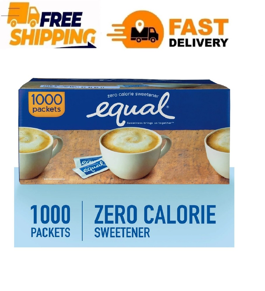 Equal Zero Calorie Sweetener Packets, 1,000 ct.