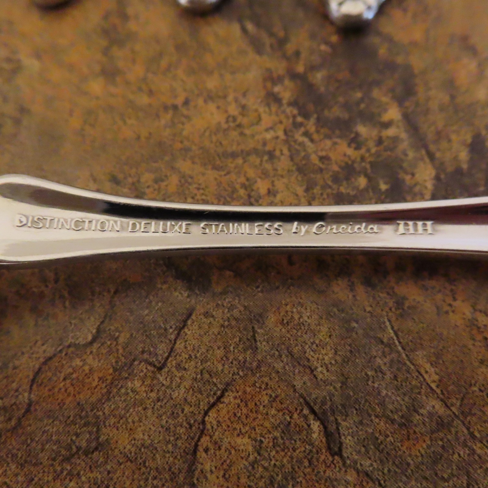 Oneida Raphael Set 6 Salad Forks Distinction Deluxe Stainless Flatware Lot G gallery