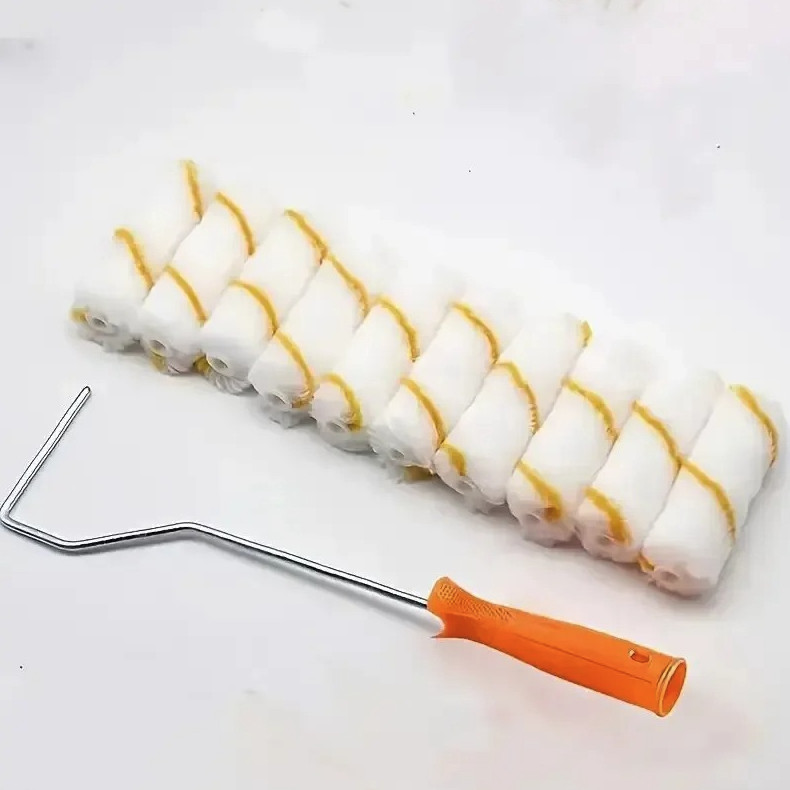 11pcs Paint Roller Kit 4 Inch Rollers & Covers Professional Wall Painting - NEW gallery