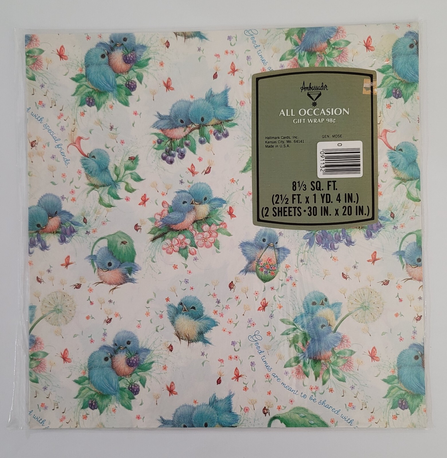 VINTAGE GIFT WRAP Wrapping Paper 1960's-1970's - BUY MORE, SAVE BIG ON SHIPPING gallery