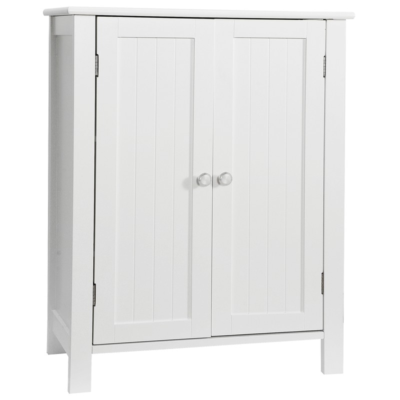 Bathroom Floor Storage Cabinet with 2 Adjustable Shelf Free Standing Kitchen gallery