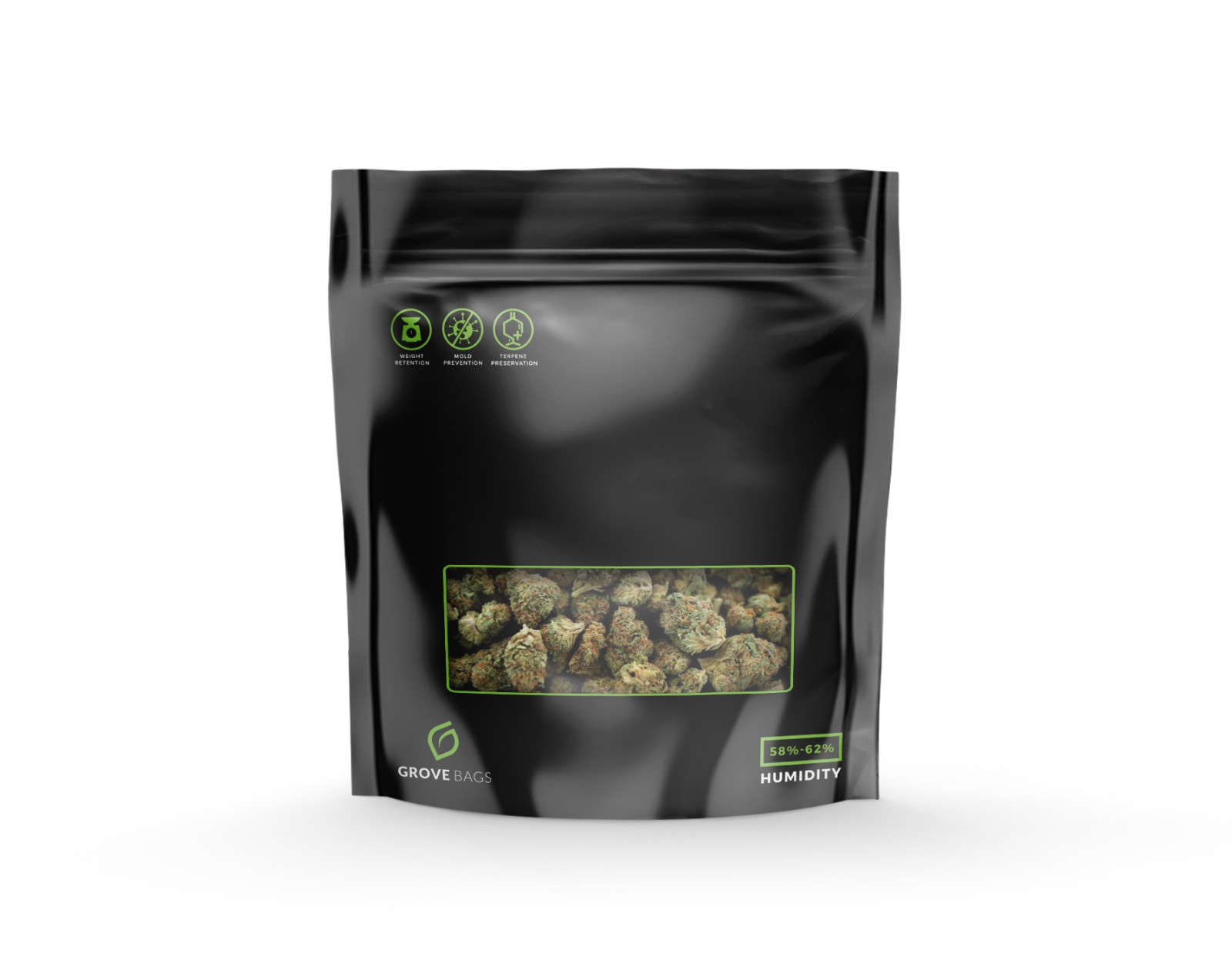 Grove Bags - TerpLoc Technology ~ Half Pound 1/2 Lb Bag - 8 Oz. gallery