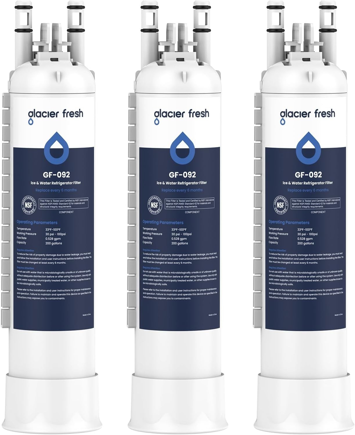 Frigidaire FPPWFU01 Water Filter PWF-1 PurePour EPPWFU01 3 Pack gallery