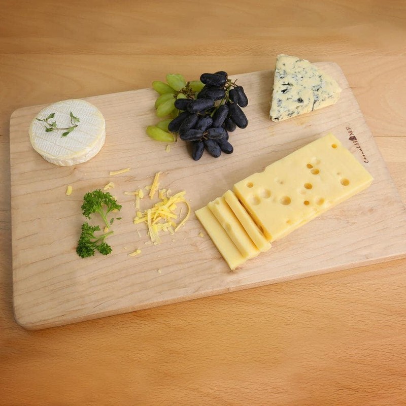 Maple Cutting Board Wood Reversible Juice Groove American Hardwood Durable 18x12 gallery