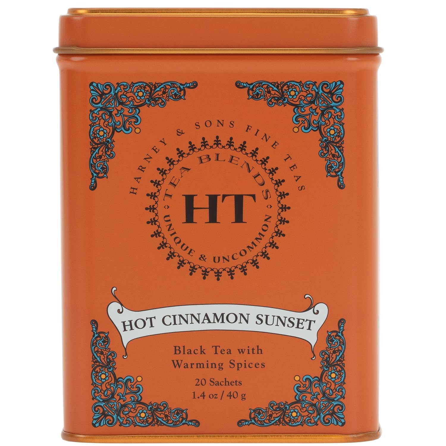 Harney & Sons Caffeinated Hot Cinnamon Sunset Black Tea with Orange and Cloves gallery