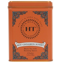 Harney & Sons Caffeinated Hot Cinnamon Sunset Black Tea with Orange and Cloves