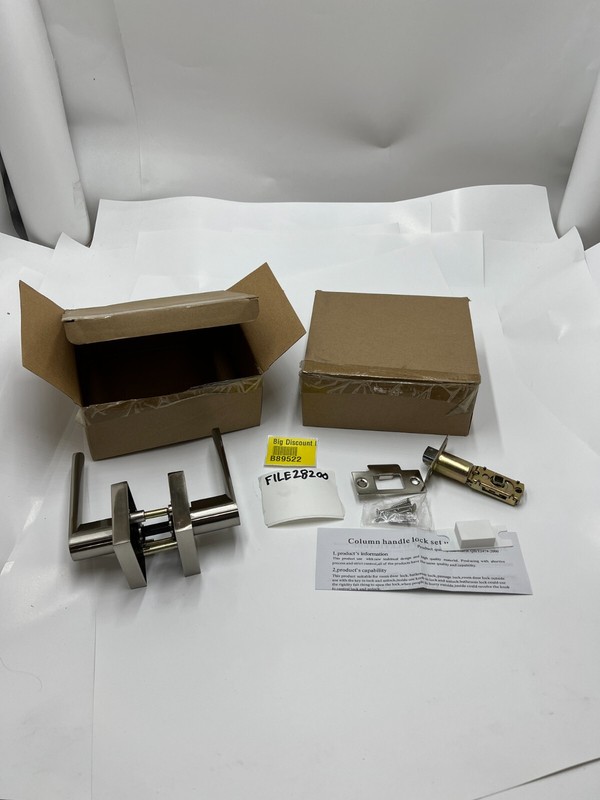 Door Handle Lock Adjustable Backset Stainless Steel QB/T2474-2000 gallery
