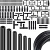 Multipurpose Vacuum Line Kit, 5Ft 6PCS 5 feet x 1/8 inch to 3/8 inch, 119PCS gallery