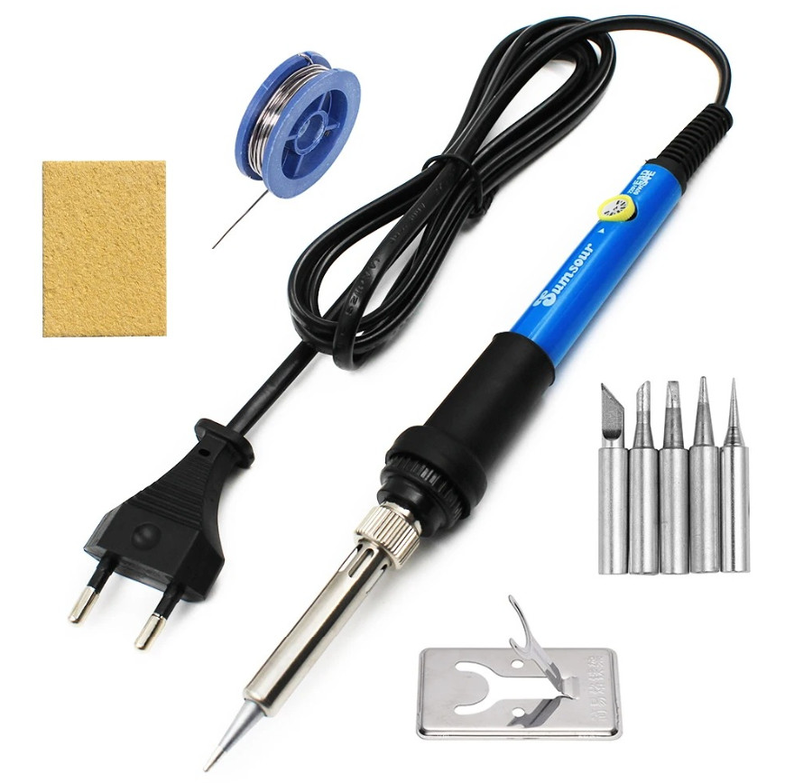 1set 60W/80W Electric Soldering Iron LCD Adjustable Temperature 110V US - NEW gallery