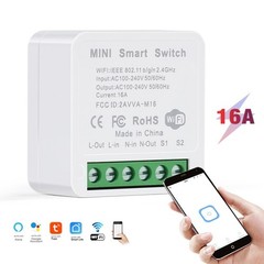For Smart Switch Light Switch Timer Function No Hub Required 2 Way 16A New
