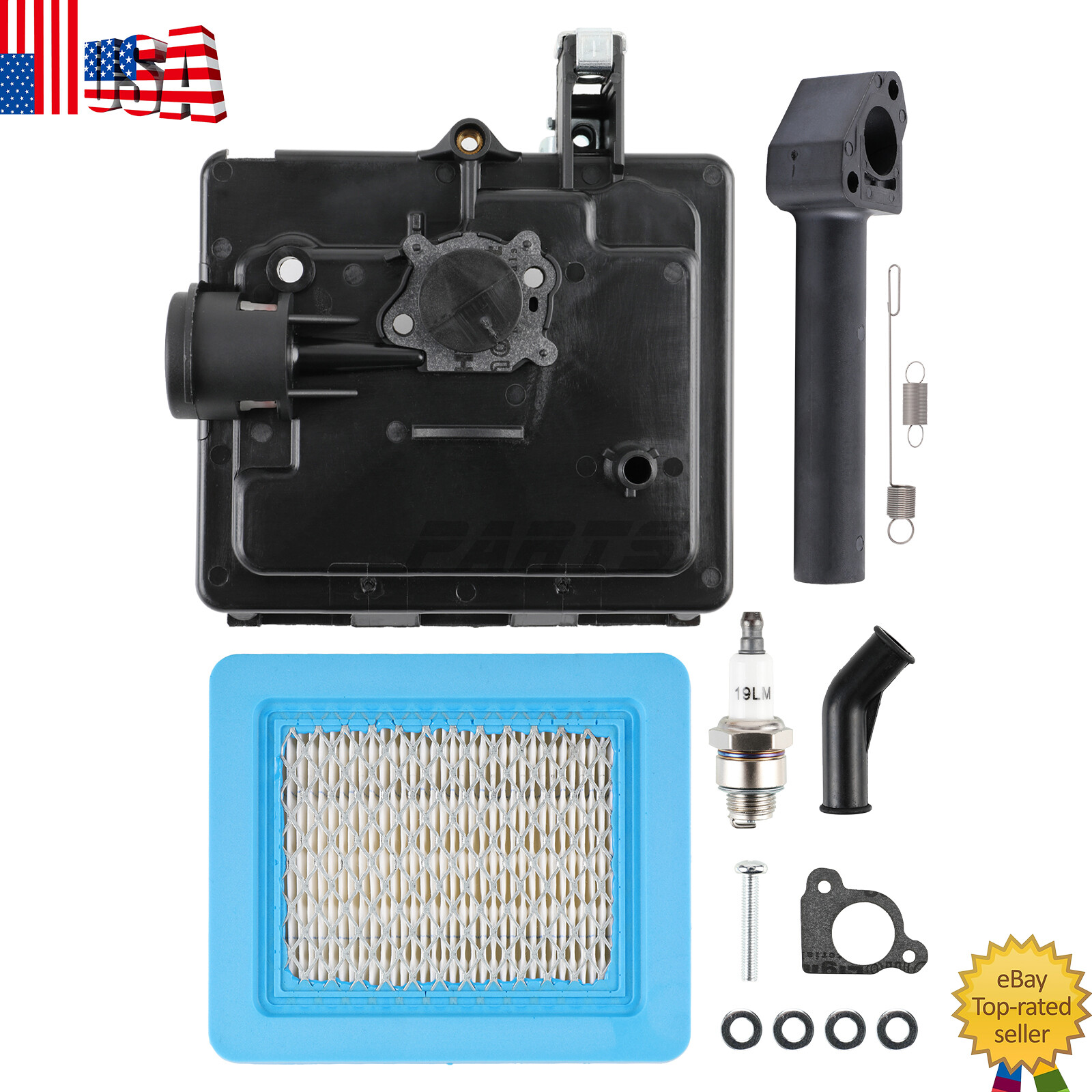 For B&S 795259 5HP 6.75HP Engine Air Cleaner Primer Base Filter Intake Manifold gallery