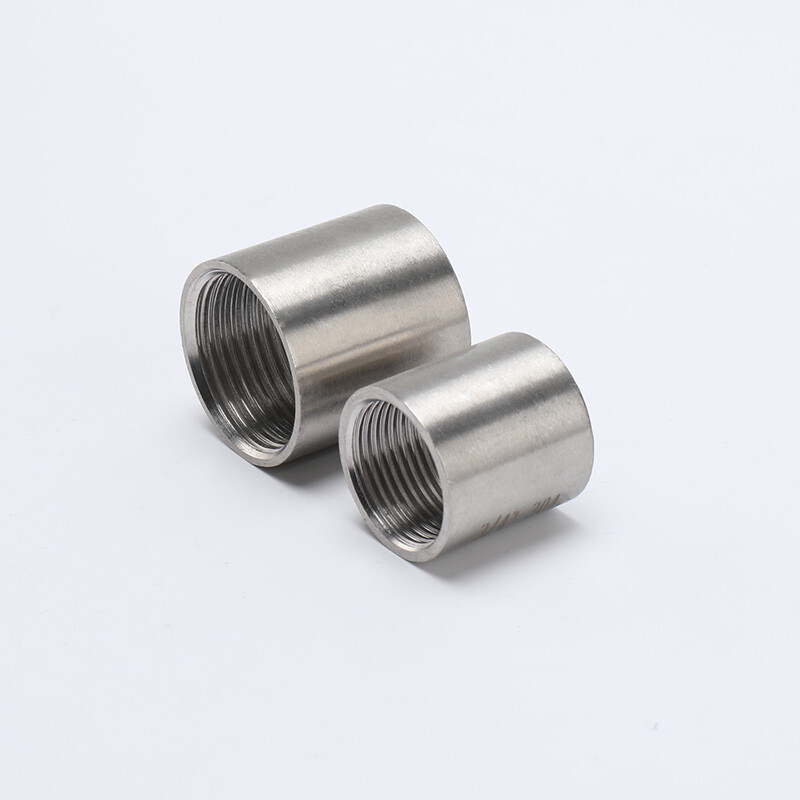 Round Female Thread Connector A2 Stainless Steel 304 Fittings BSP Straight Pipe gallery
