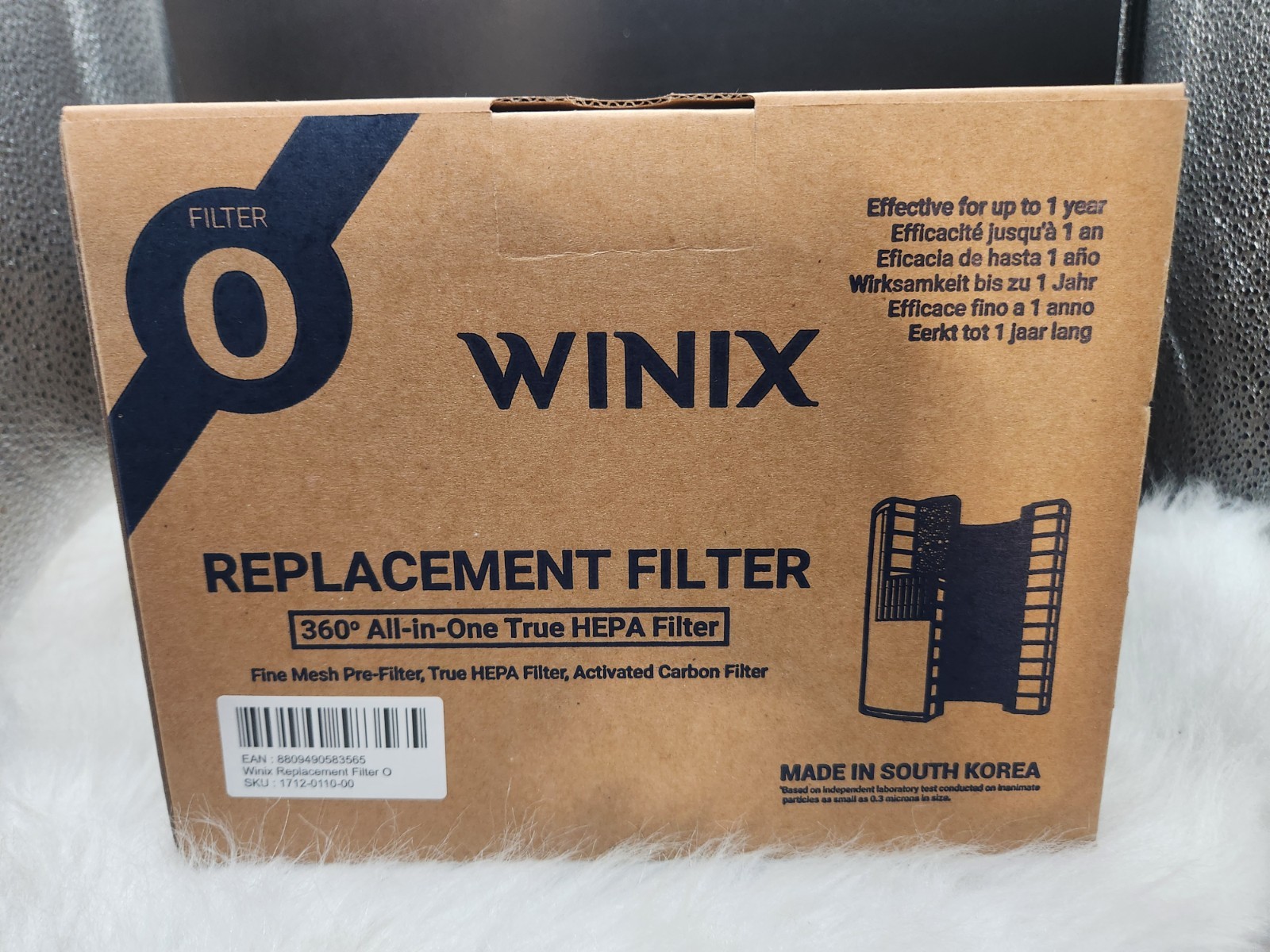 Winix Air Purifier Replacement Filter O 360 All-in-One True HEPA 1712-0110-00 gallery