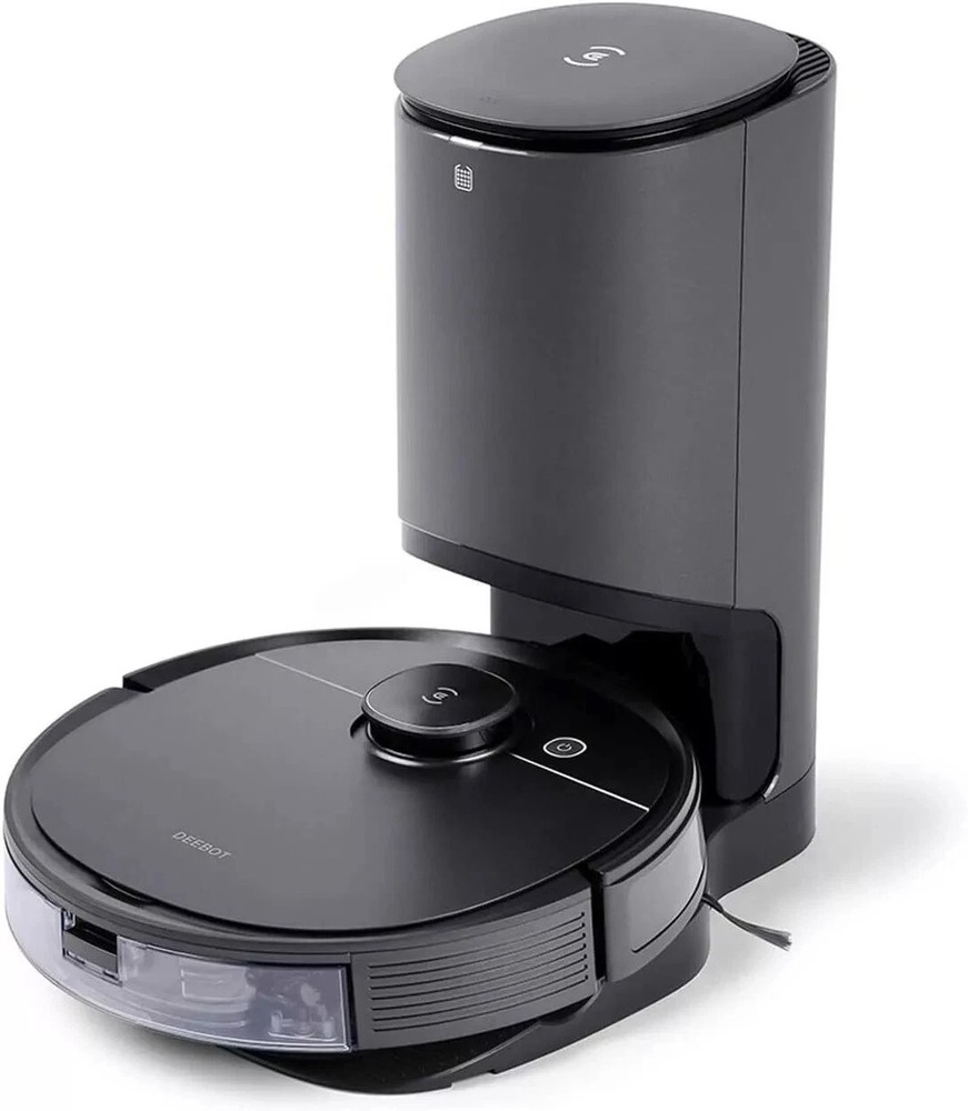 ECOVACS DEEBOT OZMO T8+ Vacuum & Mop Robot w/ Obstacle Avoidance + Auto Empty