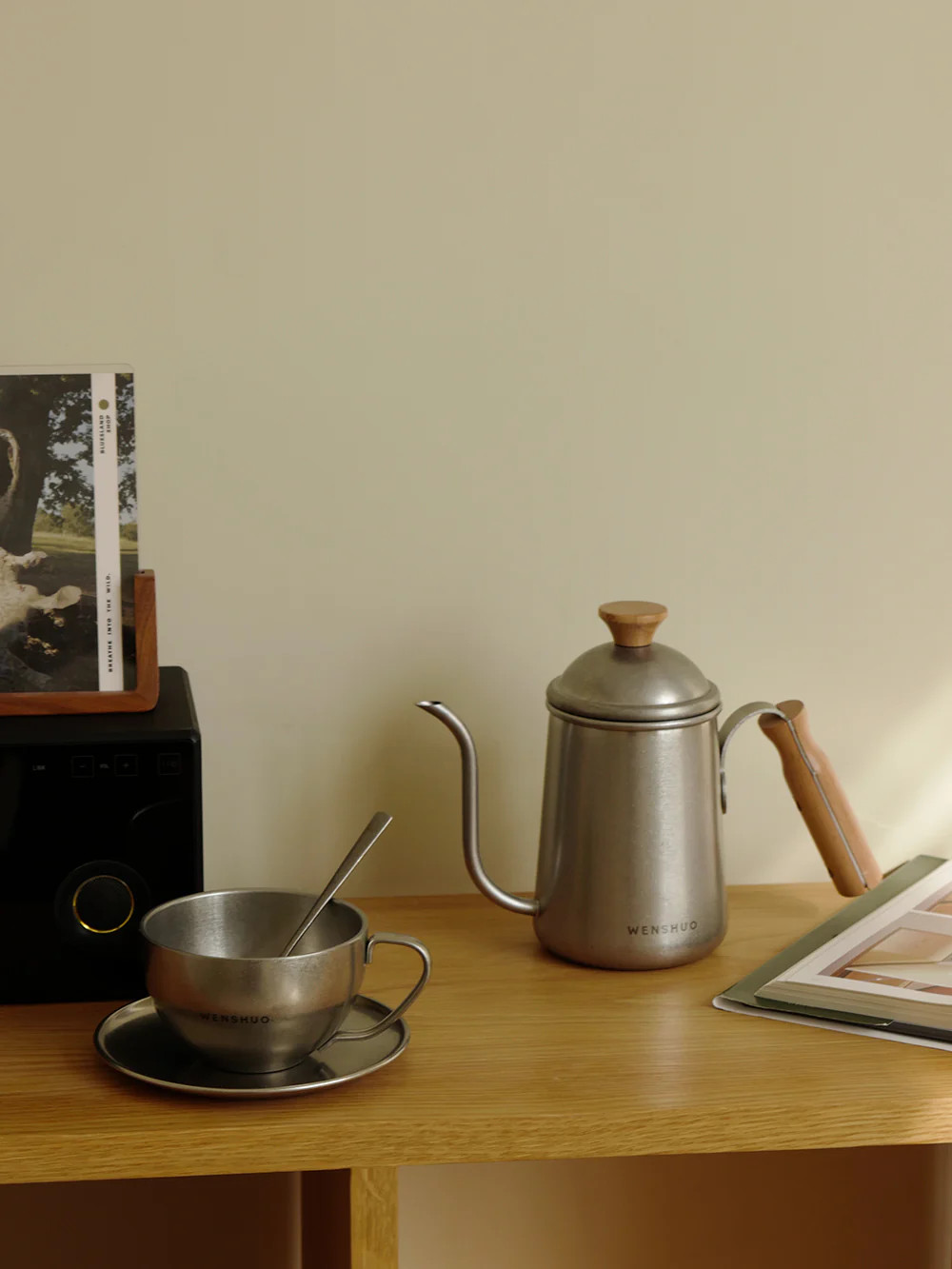 EIRA Mist Gooseneck Pour-Over Kettle - Default Title gallery