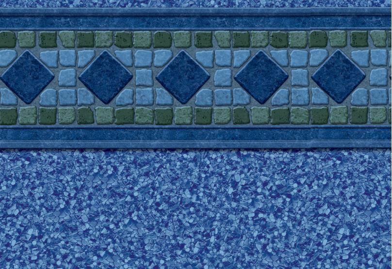 GLI Malibu 28 Mil In-Ground Rectangle Swimming Pool Liner (Choose Size) gallery