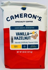 Cameron’s Specialty Vanilla Hazelnut 38oz. Ground Coffee