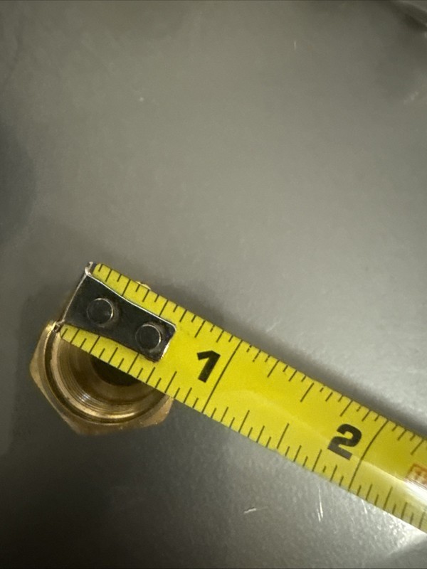 7/8” Brass Lavatory Supply Compression Nuts 3.4 Pounds & A Couple 1” Nuts & Misc gallery