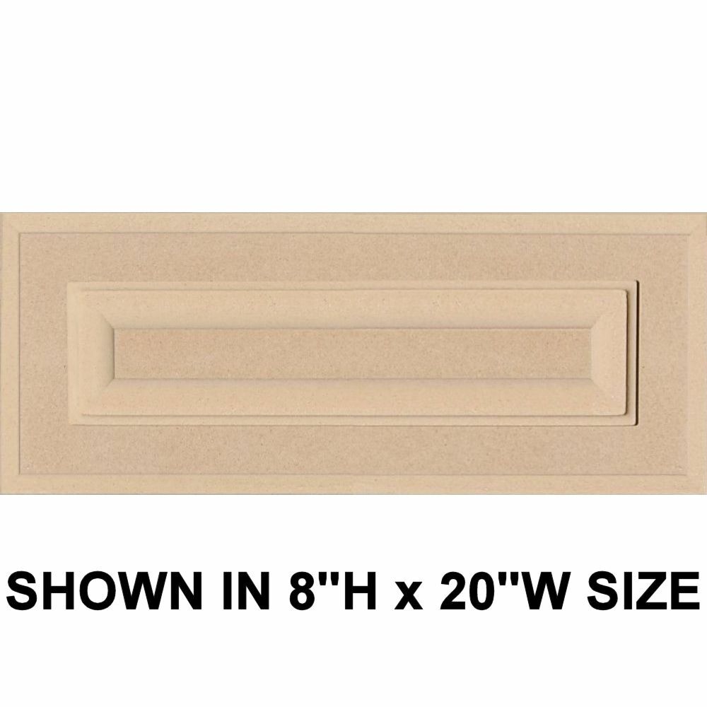 Unfinished MDF Square Raised Panel Drawer Fronts gallery